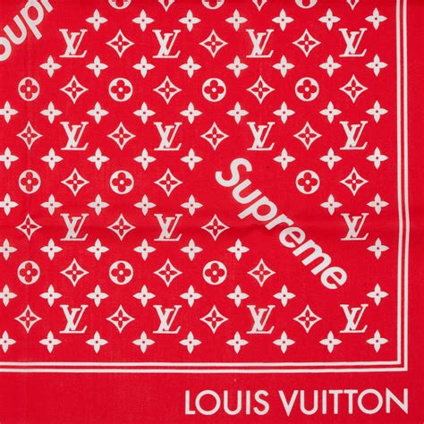 louis vuitton bandana supreme|Louis Vuitton squares.